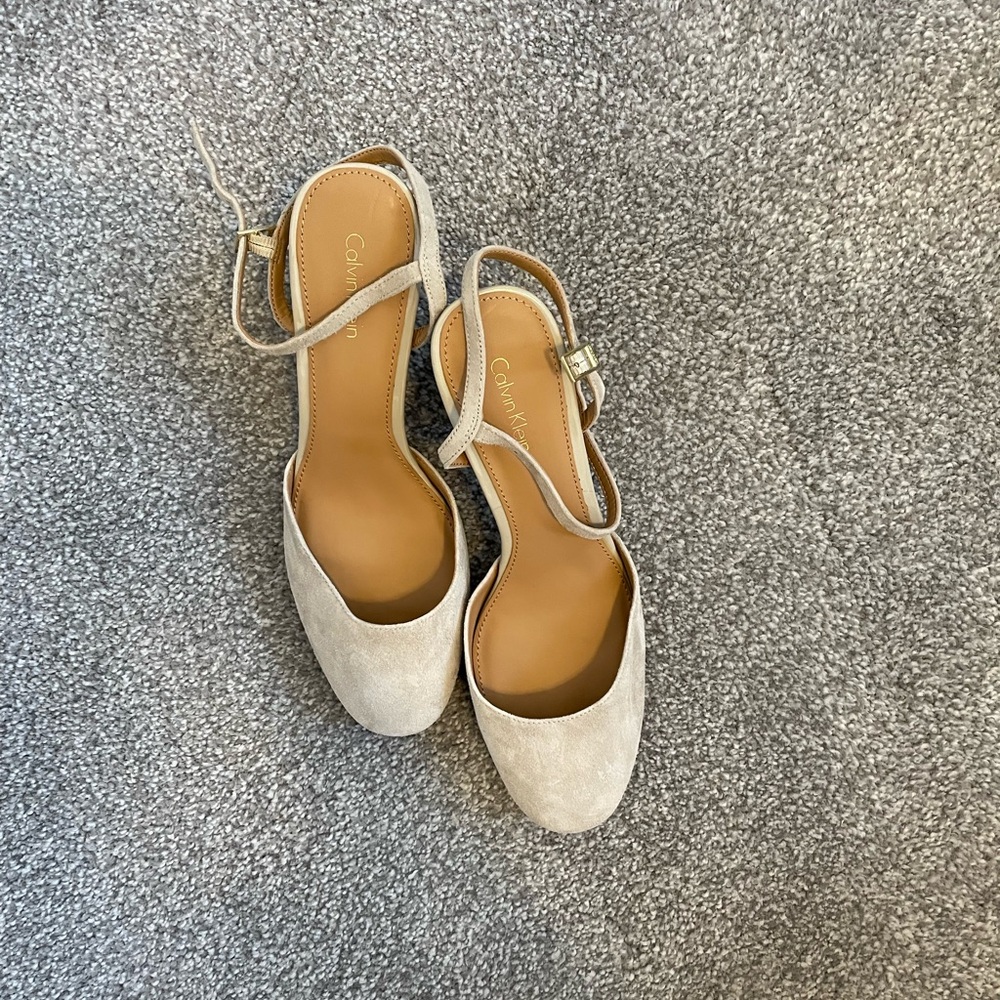 Calvin Klein Ciley ankle strap sandals